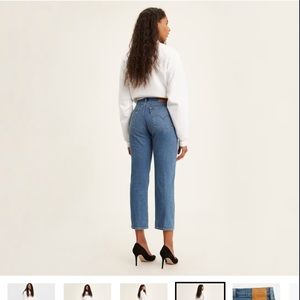 Levi’s wedgie straight fit jeans